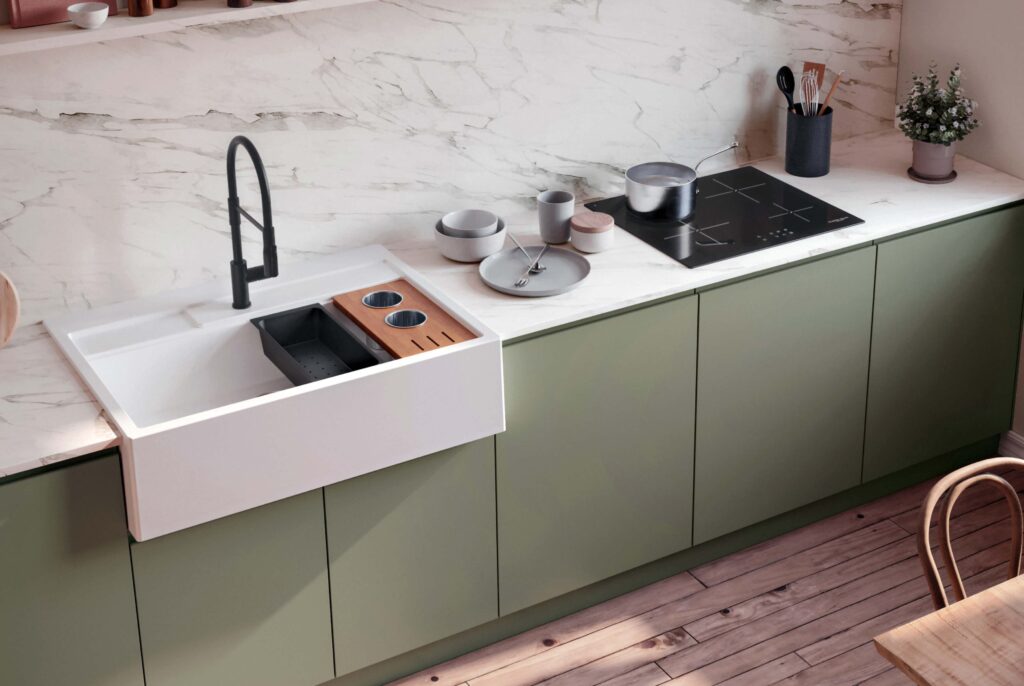 The performance of Rinnova, the green kitchen sink from Plados Telma 1